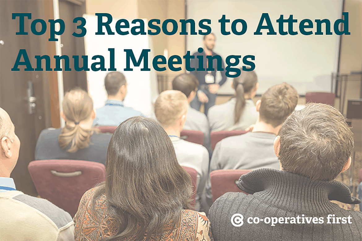 3 reasons You Should Attend Annual Meetings